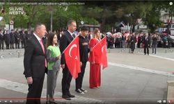 SİLİVRİ - 23 Nisan Ulusal Egemenlik ve Çocuk Bayramı Çelenk Sunma Töreni 23.04.2024