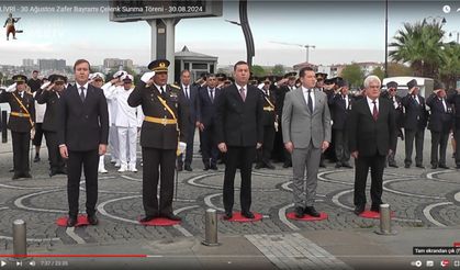 SİLİVRİ - 30 Ağustos Zafer Bayramı Çelenk Sunma Töreni - 30.08.2024