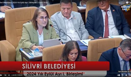 Silivri Belediyesi 2024 Yılı Eylül Ayı I. Birleşimi 2 Eylül 2024