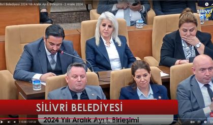 Silivri Belediyesi 2024 Yılı Aralık Ayı I. Birleşimi - 2 Aralık 2024