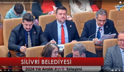 Silivri Belediyesi 2024 Yılı Aralık Ayı II. Birleşimi