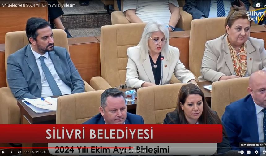 Silivri Belediyesi 2024 Yılı Ekim Ayı I. Birleşimi 7 Ekim 2024