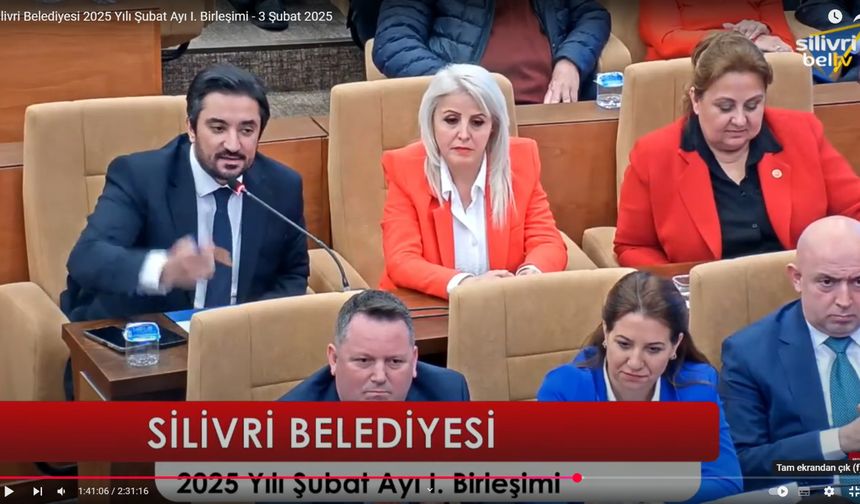 Silivri Belediyesi 2025 Yılı Şubat Ayı I. Birleşimi - 3 Şubat 2025