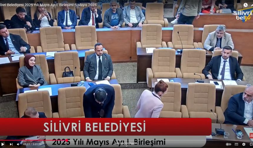 Silivri Belediyesi 2025 Yılı Mayıs Ayı I. Birleşimi 5 Mayıs 2025